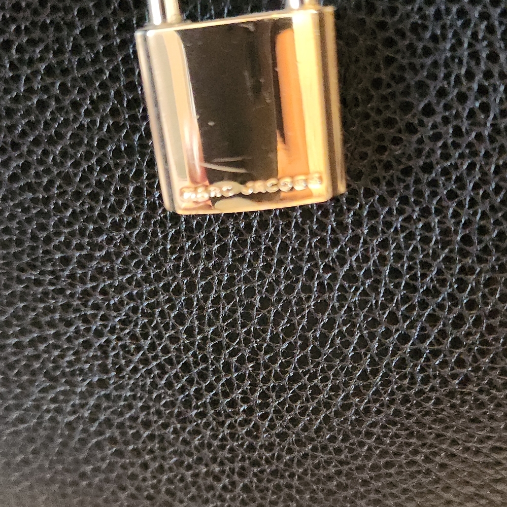 MARC JACOBS Mini Grind Coated Leather Tote - Picture 8 of 9